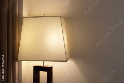Lamp LED light in bedroom