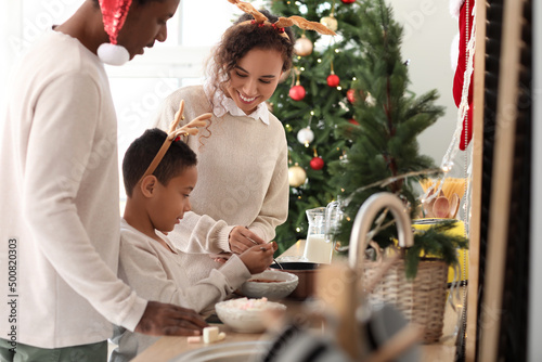 African-American family pre...