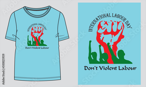t-shirt design, vector design, may day, International labour day, t-shirt labour day, vector, eps, ai file