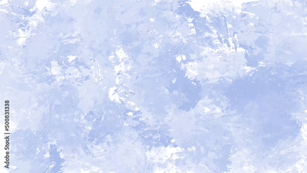Fototapeta premium Blue watercolor background for your design, watercolor background concept, vector.