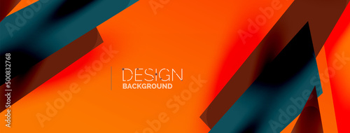 Background color abstract overlapping lines. Minimal composition vector illustration for wallpaper banner background or landing page