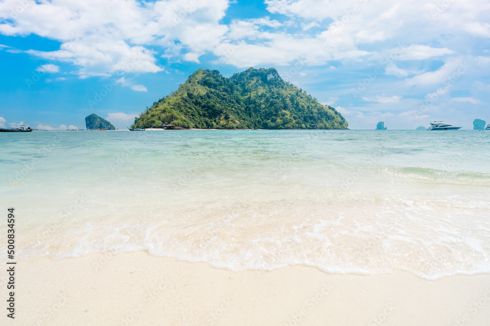 Seascapes and tropical islands in Krabi