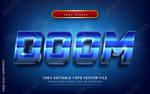 doom 3d style text effect