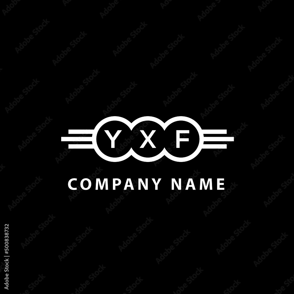 YXF letter logo design on black background. YXF creative initials letter logo concept. YXF letter design.
YXF letter logo design on black background. YXF creative initials letter logo concept. YXF letter design.
