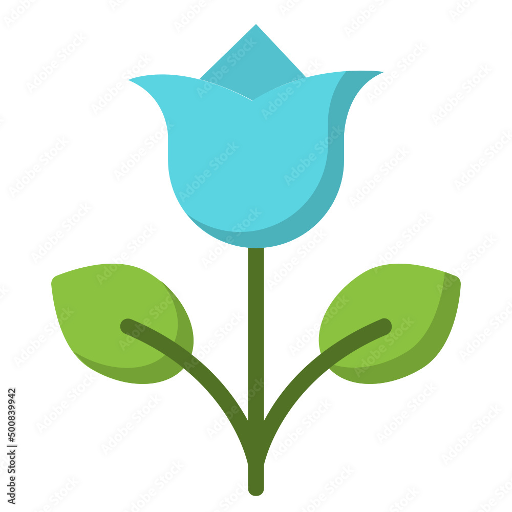 Flower , Spring flat icon. Flower , Spring flat icon.