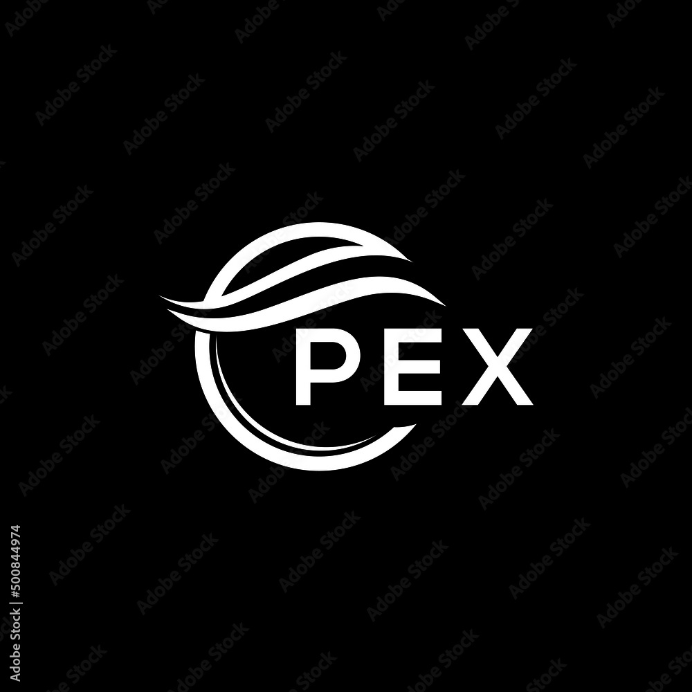 PEX letter logo design on black background. PEX creative initials letter logo concept. PEX letter design.
PEX letter logo design on black background. PEX creative initials letter logo concept. PEX letter design.