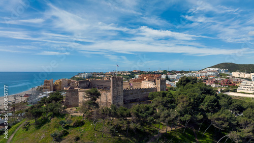 vista del castillo de Sohail en el municipio de Fuengirola  Andaluc  a