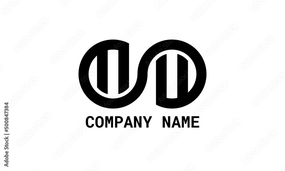 vector illustration of initial O logo, black white logo design vector illustration of initial O logo, black white logo design