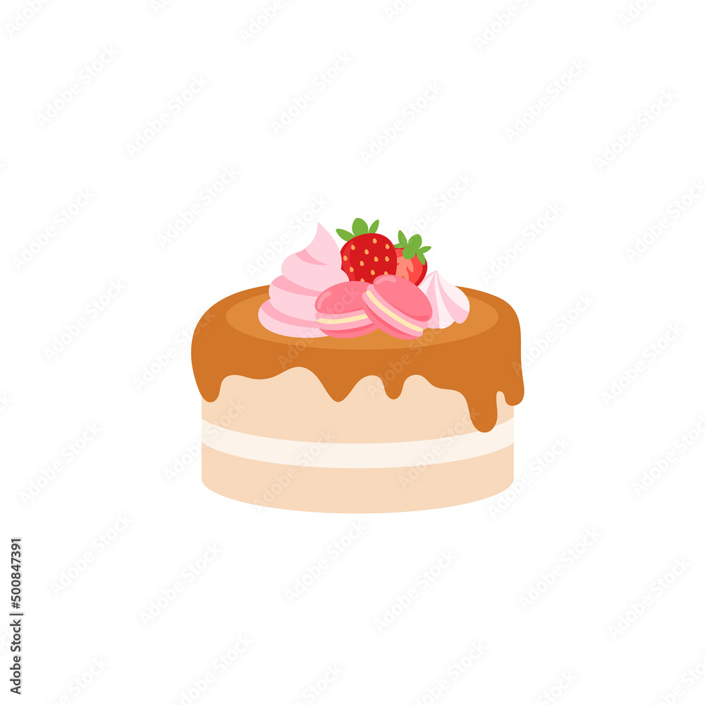 Happy birthday party birthday cake box fruit Cake caramel Cake Celebration Party birthday candles set isolated flat vector graphic design illustration And icon elements Happy birthday party birthday cake box fruit Cake caramel Cake Celebration Party birthday candles set isolated flat vector graphic design illustration And icon elements