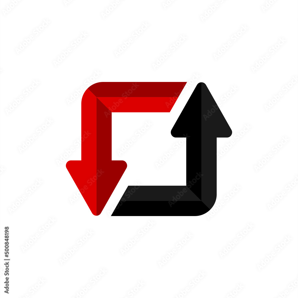 repeat logo with square concept repeat logo with square concept