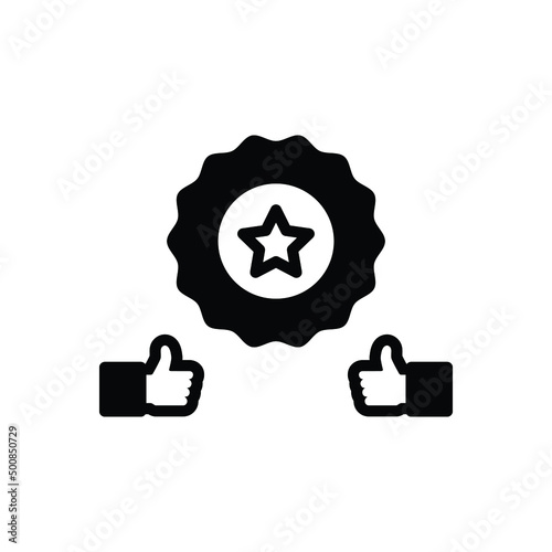 Black solid icon for originally