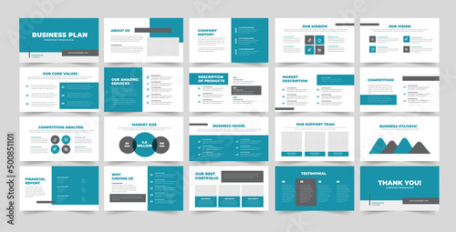 business plan template Design