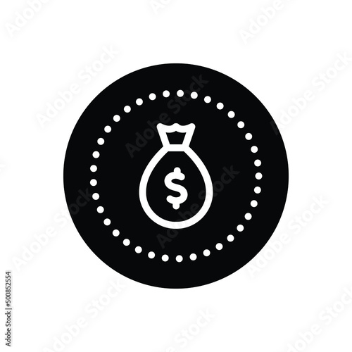 Black solid icon for bucks