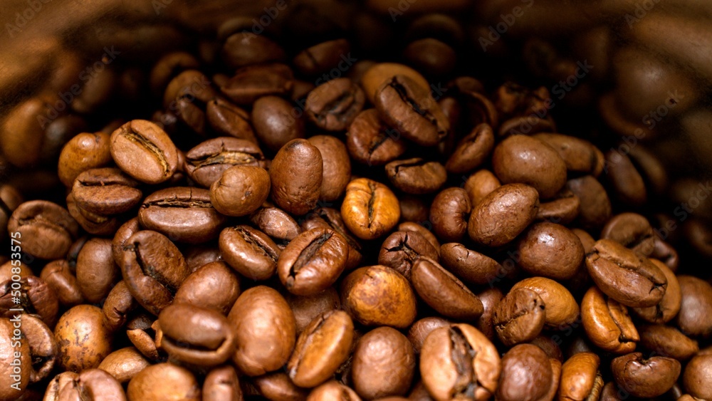 Fototapeta premium coffee beans background