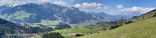 Panorama Kitzb  hler Alpen