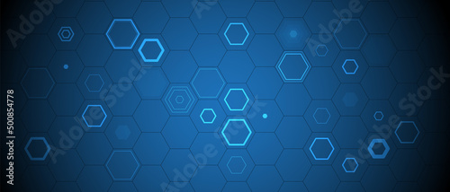 Quantum processing. Deep learning artificial intelligence. Future new technology  for business or science presentation
