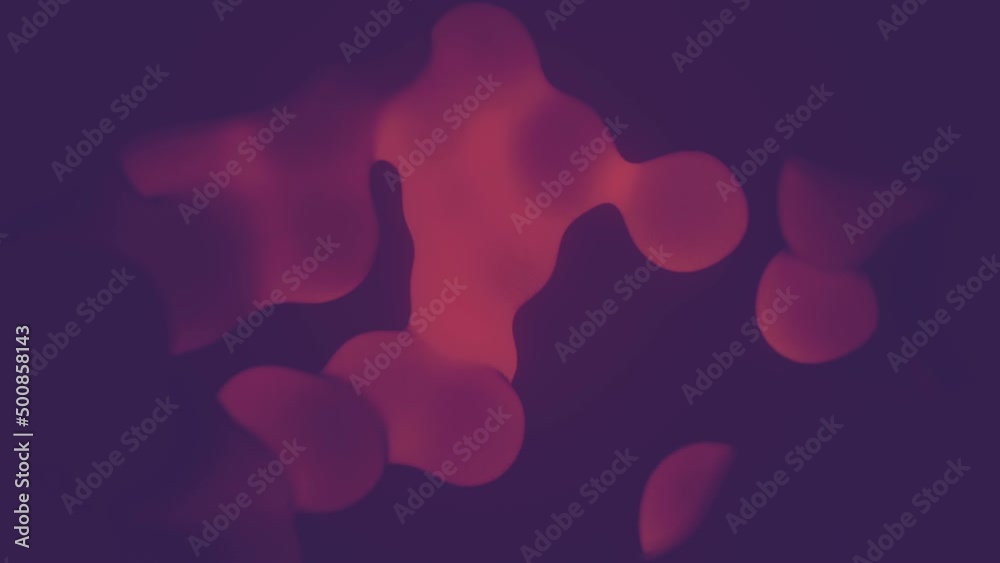 Magical glowing liquid drops look like a lava lamp. 3d rendering loop animation Magical glowing liquid drops look like a lava lamp. 3d rendering loop animation