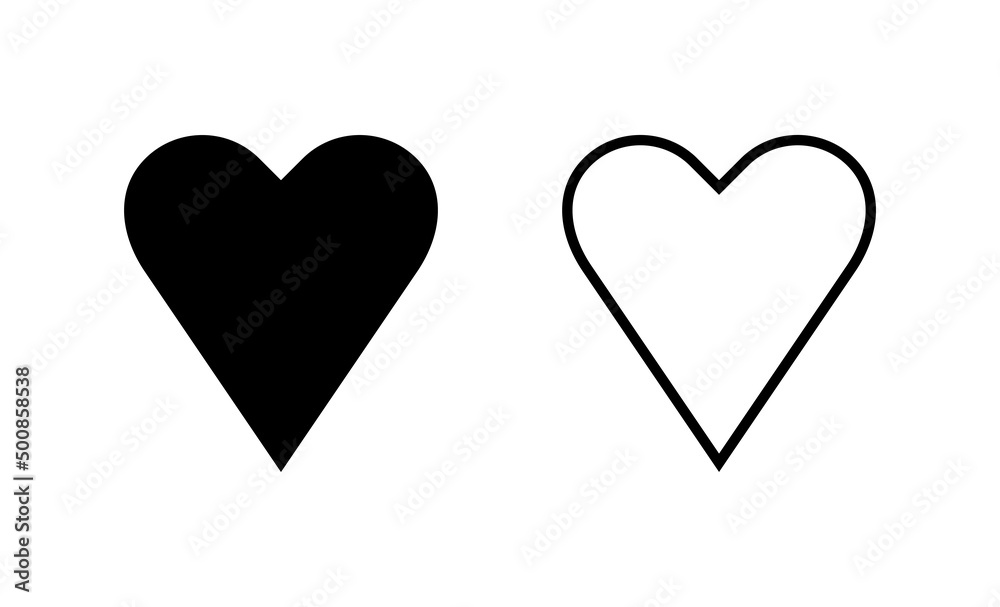 Love icon vector. Heart sign and symbol. Like icon vector. Love icon vector. Heart sign and symbol. Like icon vector.