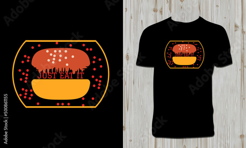 Burger T Shirt Design 