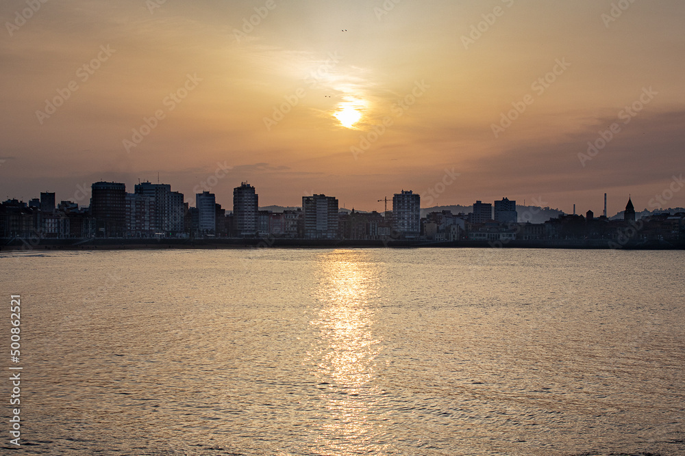 Atardecer en Salinas