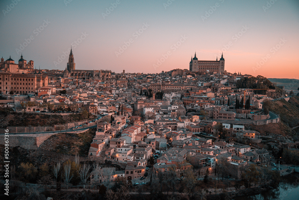 Toledo with Alcazar