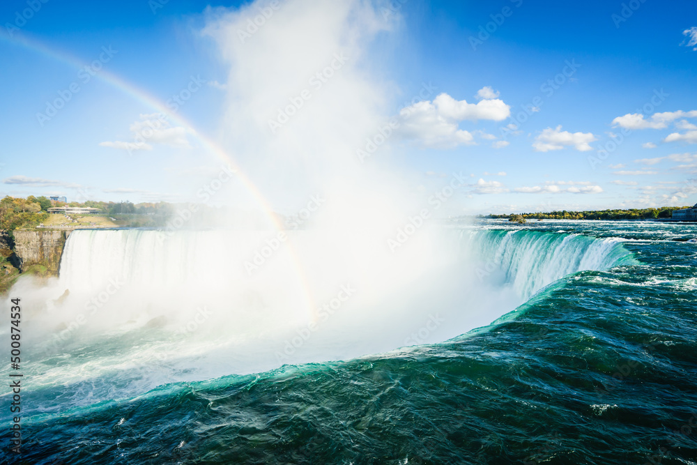 Picturesque view of Niagara Falls