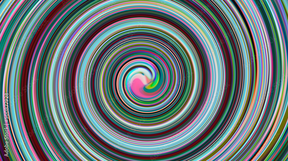 Abstract multicolored radial linearphone. Design, art Abstract multicolored radial linearphone. Design, art