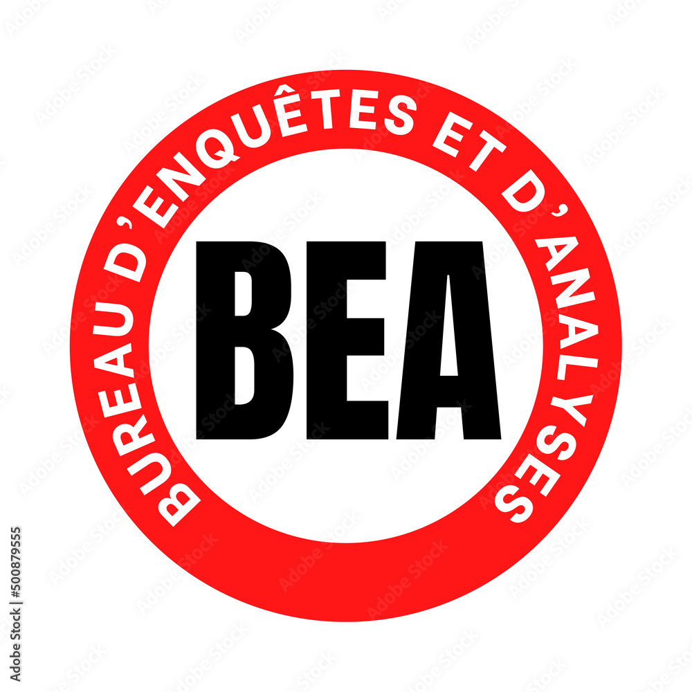 Symbole BEA bureau d'enquêtes et d'analyses Symbole BEA bureau d'enquêtes et d'analyses