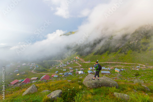 Black Sea, Rize Amlakit plateau Turkey, View photo