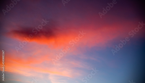 red sky background © BKY