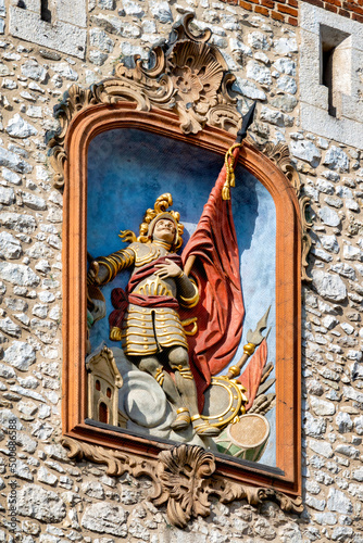 Obraz na płótnie Saint Florian w salonie