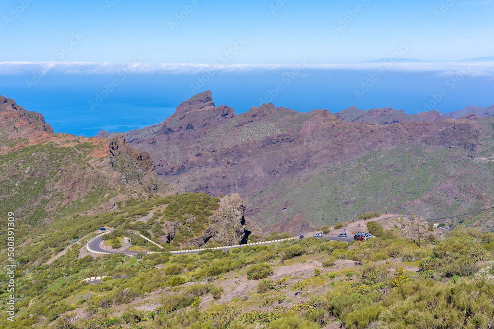 Cliffs of the mountain municipality of Masca in the north of Tenerife, Canary Islands Cliffs of the mountain municipality of Masca in the north of Tenerife, Canary Islands