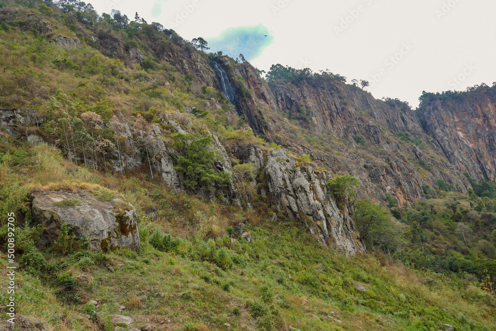 Scenic view of Torok Falls in Elgeyo Marakwet County, Kenya Scenic view of Torok Falls in Elgeyo Marakwet County, Kenya
