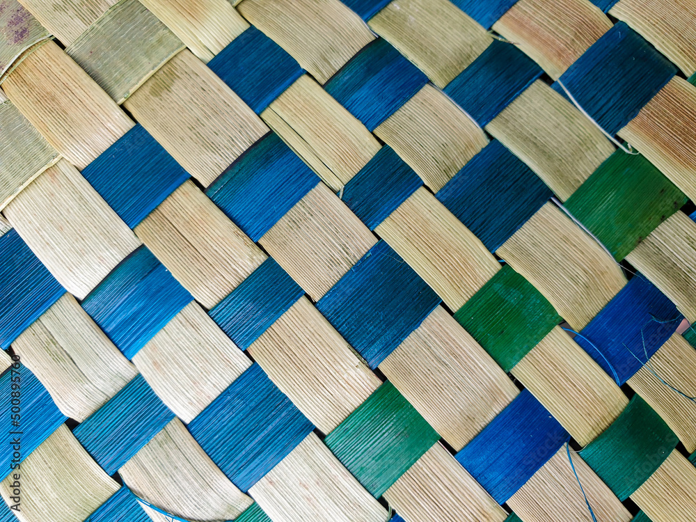 New Zealand flax weaving, traditional handcraft New Zealand flax weaving, traditional handcraft