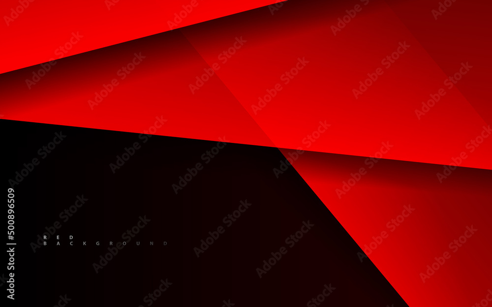 Abstract red color overlap layer background Abstract red color overlap layer background