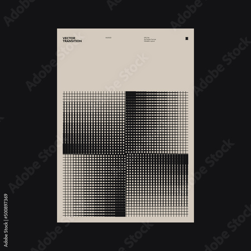 Brutalist Poster Design Graphics Made With Helvetica Typography Aesthetics And Geometric Forms