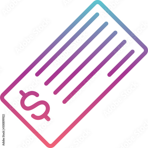 Cheque Icon