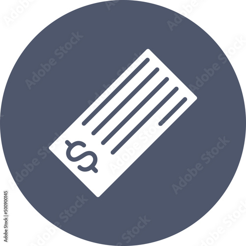 Cheque Icon