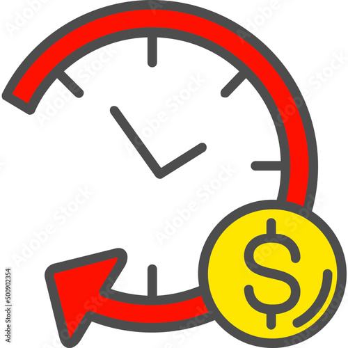 Long term debit Icon