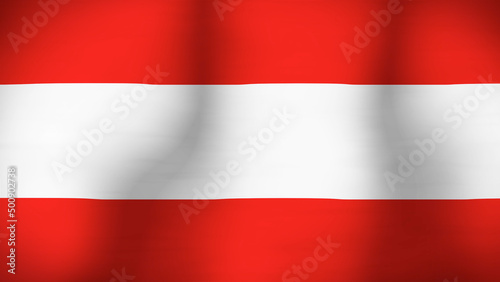 Flag of Austria Close Up
