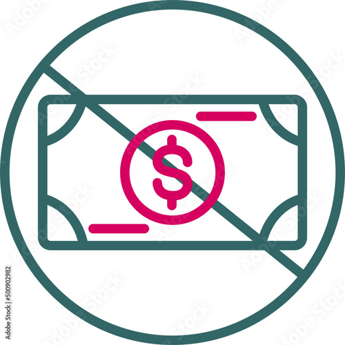 No Money Icon