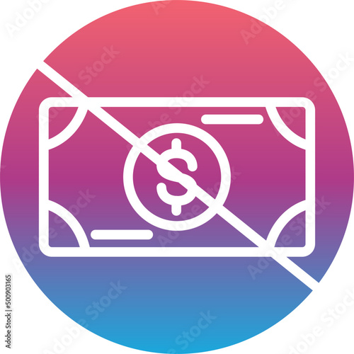 No Money Icon