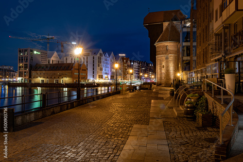 Obraz na płótnie Gdańsk w salonie