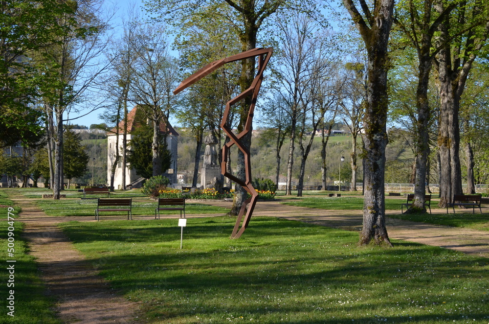 parc du château de Montbard - Tour saint Louis