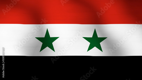 Free Download Flag of Syria Close Up - GFXLoad