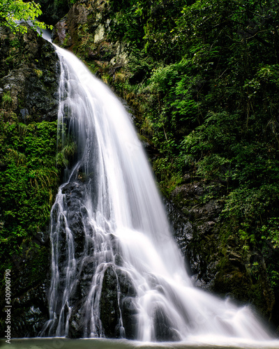 Fototapeta Naklejka Na Ścianę i Meble -  絹糸のように美しい滝