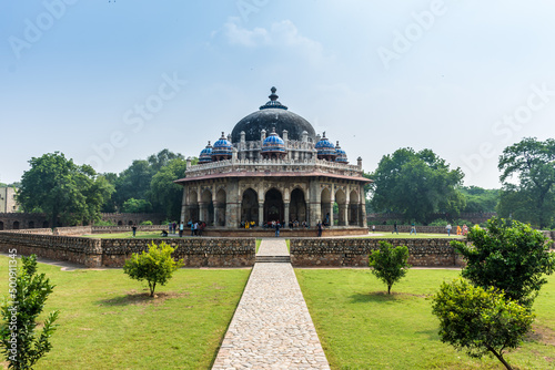 Isa Khan Tomb Enclosure, Humayun's Tomb Complex, New Delhi. India. 