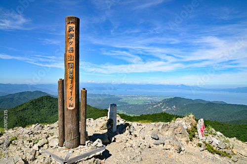 武奈ヶ岳山頂からの景色