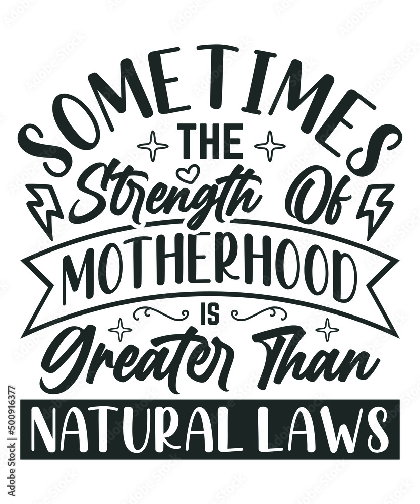 Sometimes the strength of motherhood is greater than natural laws