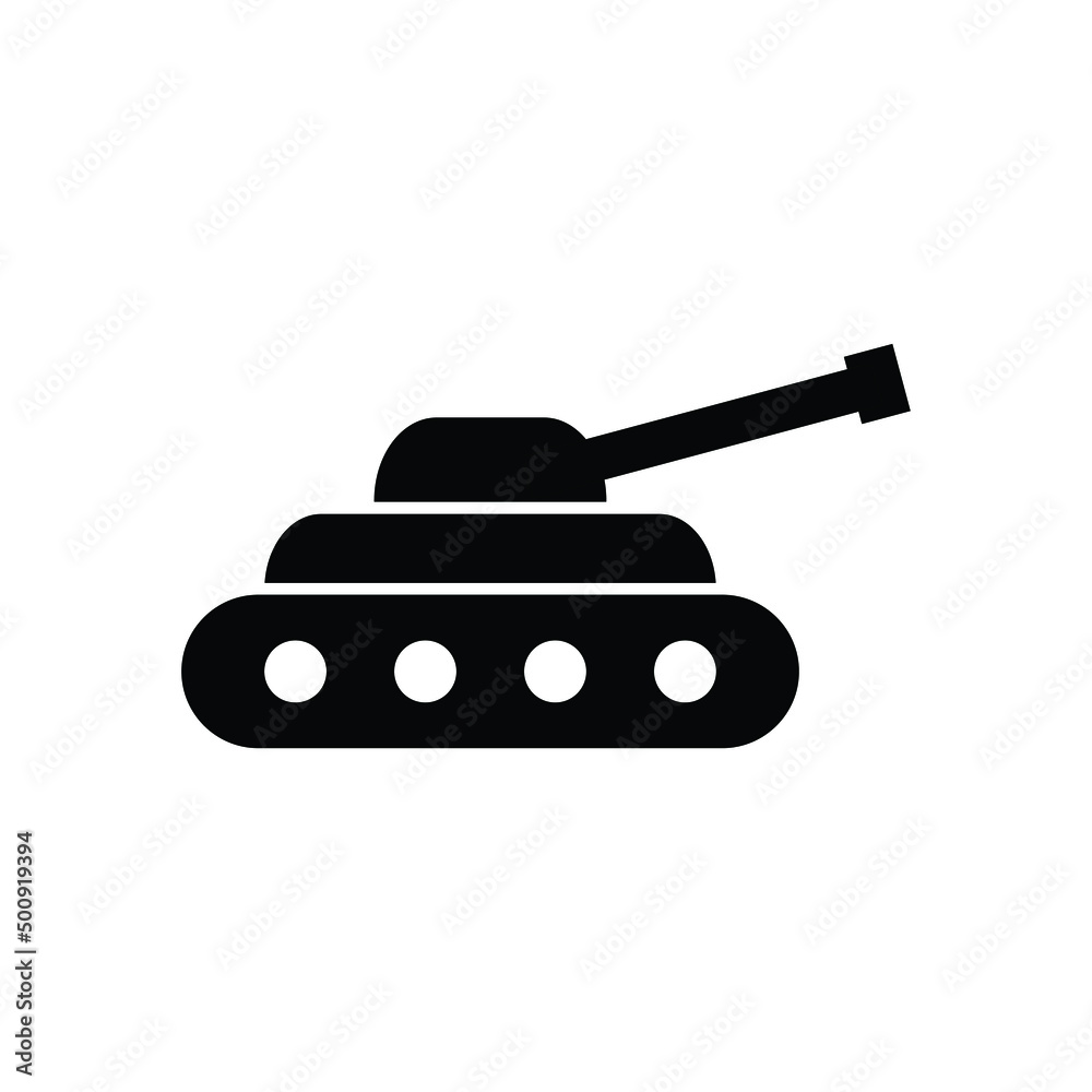 tank icon vector war sign tank icon vector war sign